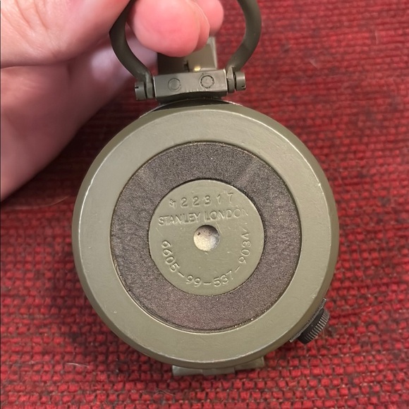 Vintage British Army Stanley London prismatic compass - Picture 5 of 7